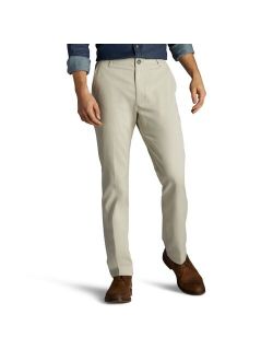 Performance Series Extreme Comfort Khaki Relaxed-Fit Flat-Front Pants