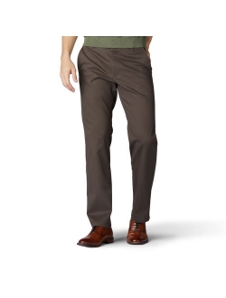 Performance Series Extreme Comfort Khaki Straight-Fit Flat-Front Pants