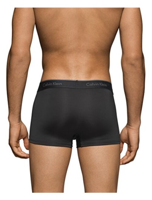 Calvin Klein Men's Microfiber Stretch Multipack Low Rise Trunks