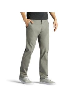 ® Performance Series Extreme Comfort Khaki Slim-Fit Flat-Front Pants