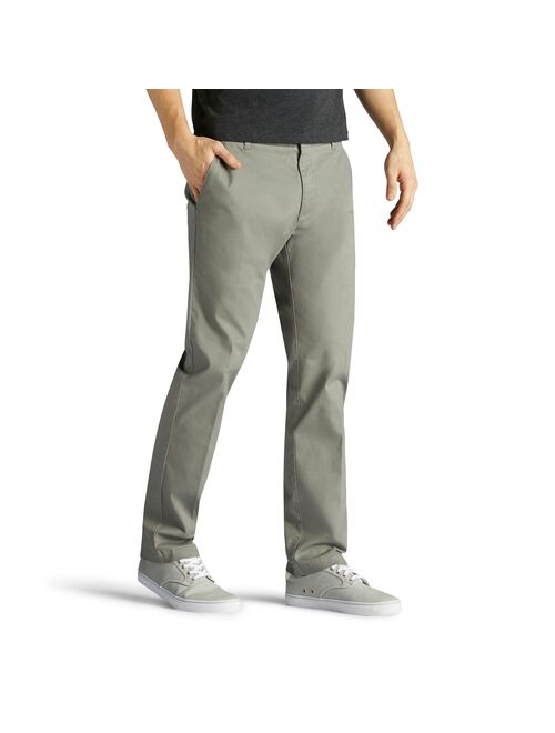 Men's Lee® Performance Series Extreme Comfort Khaki Slim-Fit Flat-Front Pants