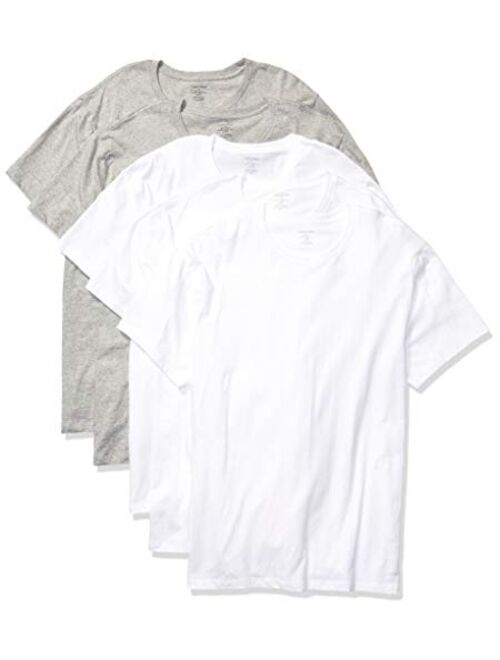 Calvin Klein mens Cotton Classics Multipack Crew Neck T-shirts