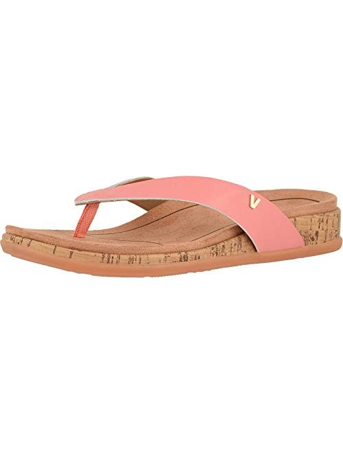 Vionic Women's Daniela Toe-Post Sandal - Ladies Sandals with Concealed Orthotic Arch Support
