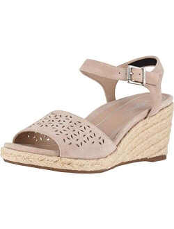 Women's Tulum Ariel Wedge Sandal - Ladies Espadrille Sandals Concealed Orthotic Support