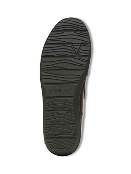 Vionic Women's Magnolia Lois - Ladies Chukka Bootie with Concealed Orthotic Arch Support