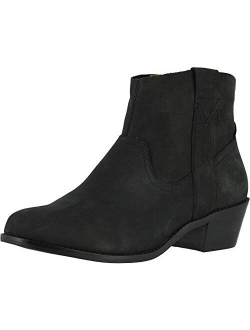 Women's Joy Roselyn Ankle Booties - Ladies Comfortable Western Walking Boots with Concealed Orthotic Arch Support