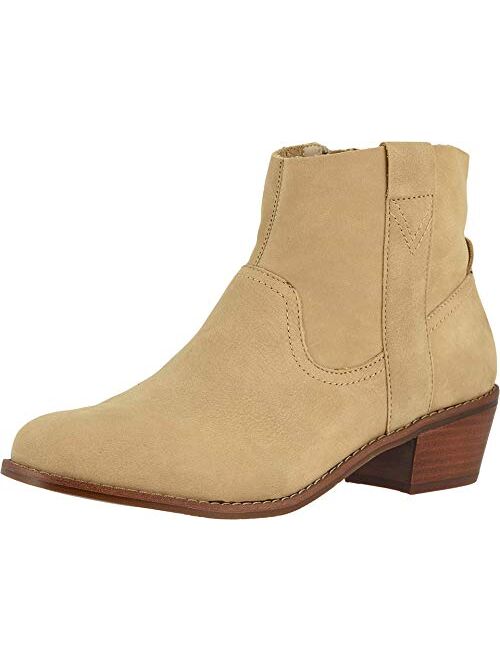 Vionic Women's Joy Roselyn Ankle Booties - Ladies Comfortable Western Walking Boots with Concealed Orthotic Arch Support