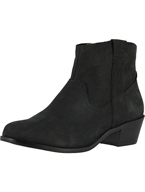Vionic Women's Joy Roselyn Ankle Booties - Ladies Comfortable Western Walking Boots with Concealed Orthotic Arch Support