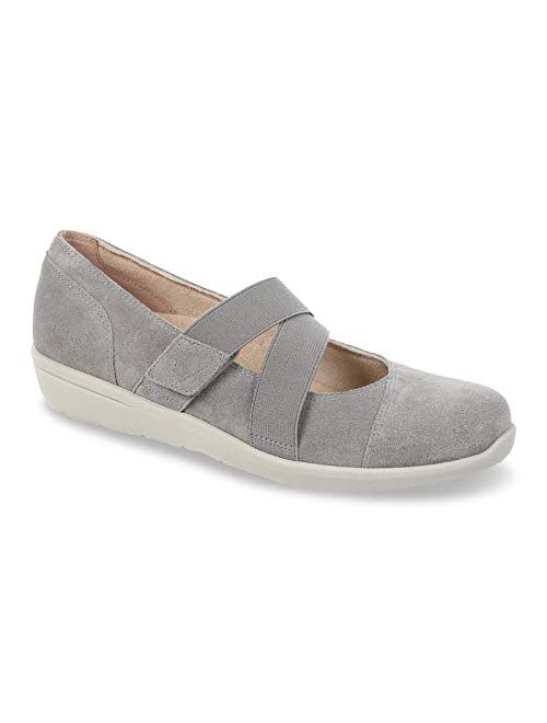 Vionic Women's Shelby - Mary Jane Flats with Concealed Orthotic Arch Support