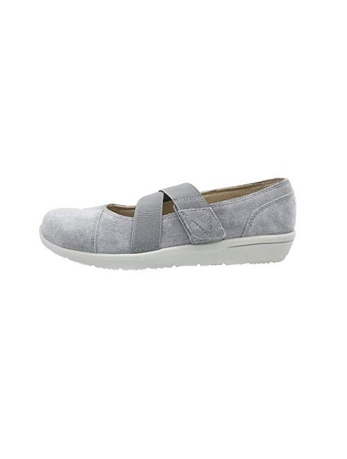 Vionic Women's Shelby - Mary Jane Flats with Concealed Orthotic Arch Support