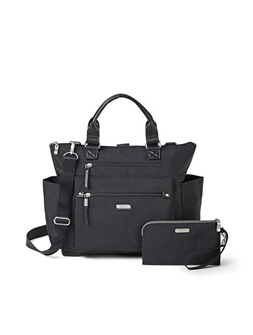 Baggallini Women's 3-in-1 Convertible Backpack, Eggplant, One Size