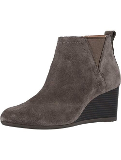 Women's Parkwood Paloma Wedge Ankle Boots - Ladies Booties with Concealed Orthotic Arch Support