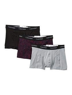 Men's Underwear Ck Axis 3 Pack Trunks