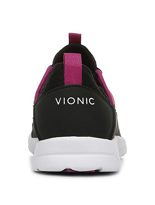Vionic Women's Brisk Zeliya Slip-on Walking Shoes - Ladies Active Sneakers with Concealed Orthotic Arch Support