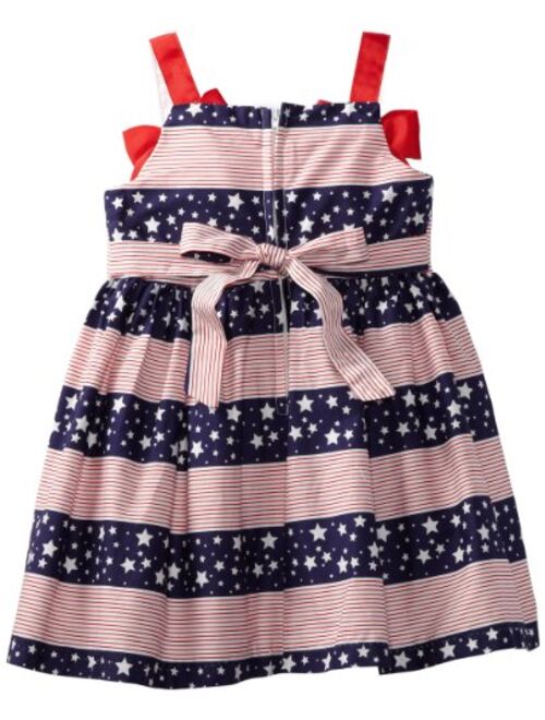 Bonnie Jean Little Girls' Stars and Stripes Sundress