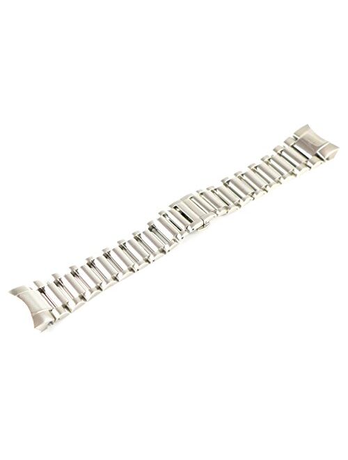 Swiss Legend 28MM 8.5" Stainless Silver Watch Band Strap Bracelet fits 47mm SL Commander Watch