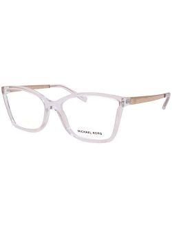 CARACAS MK4058 Eyeglass Frames 3050-54 - Crystal Clear Injected MK4058-3050-54