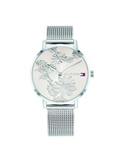 Women's Quartz Watch with Stainless-Steel Strap, Silver, 16 (Model: 1781920)