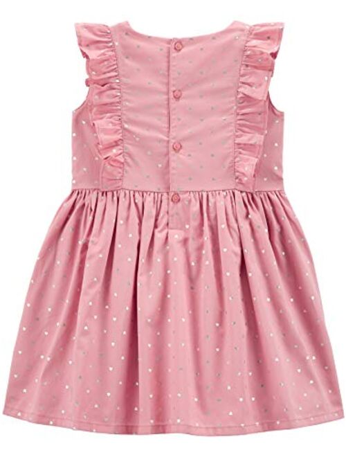 Simple Joys by Carter's Girls' 2-Piece Special Occasion Dress and Cardigan Set