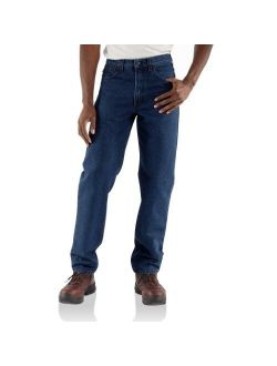 Men's Flame Resistant Heavyweight Denim Jean Relaxed Fit