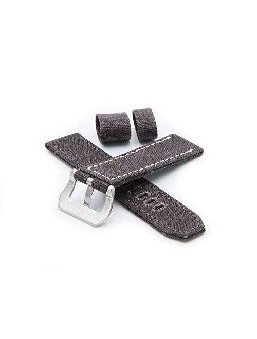 HELM Watches CS1 Canvas Strap - Gray