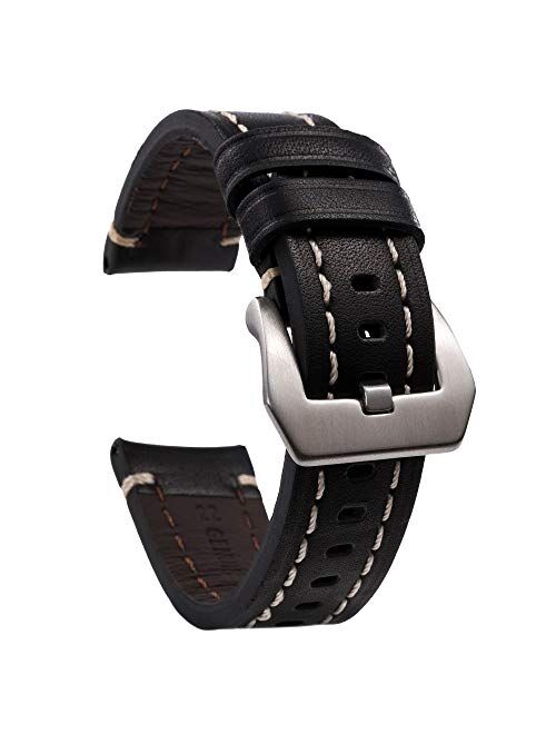 Quick Release Watch Bands18mm 20mm 22mm 24mm Genuine Leather Watch Strap Band