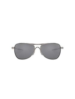 Men's Oo4060 Crosshair Metal Aviator Sunglasses