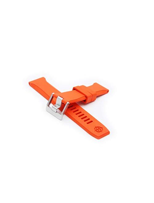 HELM Watches RS1 Rubber Watch Strap - Orange