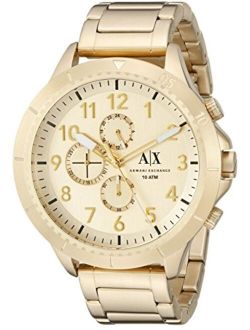 Men's AX1752 Gold Watch