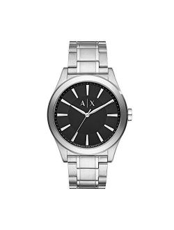 Men's AX2320 Silver Quartz Watch