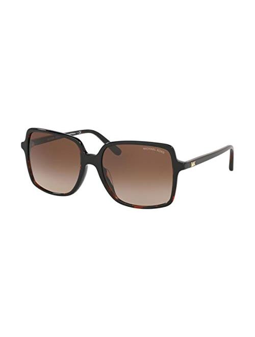 Michael Kors MK2098U 378113 Brown Tortoise Isle Of Palms Square Sunglasses Lens, Db127.18 New New Tort, 56/17/140