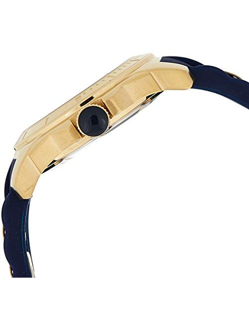 Tommy Hilfiger Women's 1781307 Casual Sport Gold-Plated Case and Links with Silicone Strap Watch