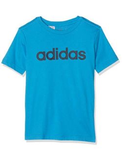 Boys Tshirt Logo Tee Running Essentials Linear Training Kids DV1814 New