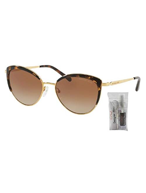 Michael Kors MK1046 KEY BISCAYNE Cat Eye Sunglasses For Women+FREE Complimentary Eyewear Care Kit