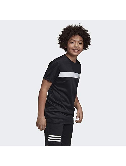 adidas Kids Tshirt Running Training Boys Lifestyle Cool Tee Young Fashion DV1360