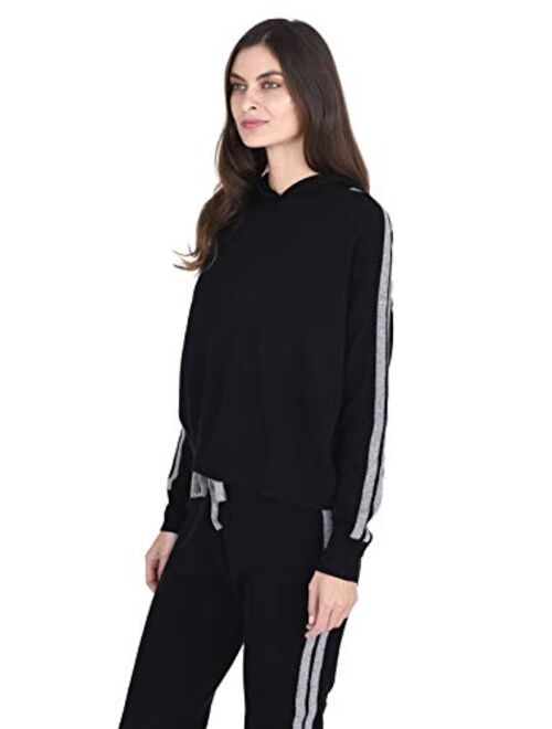 State Fusio Cashmere Wool Matching Hoodie Sweater/Jogger Pants Knitted Loungewear Set for Women ◆Add Both to Cart for Set◆