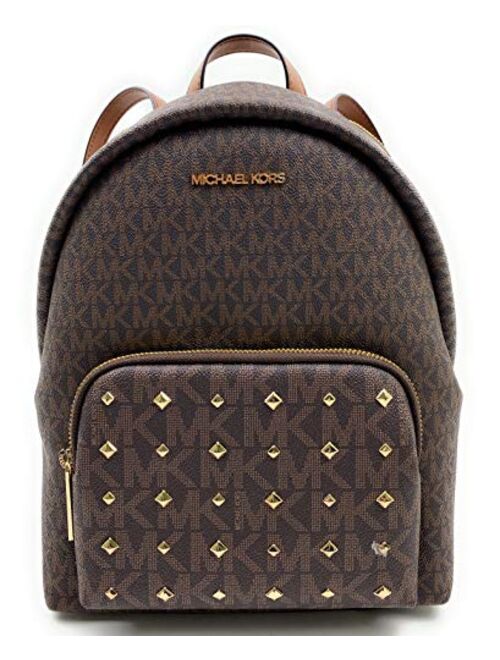 Michael Kors Women's Medium Erin Backpack (Brown Studded)
