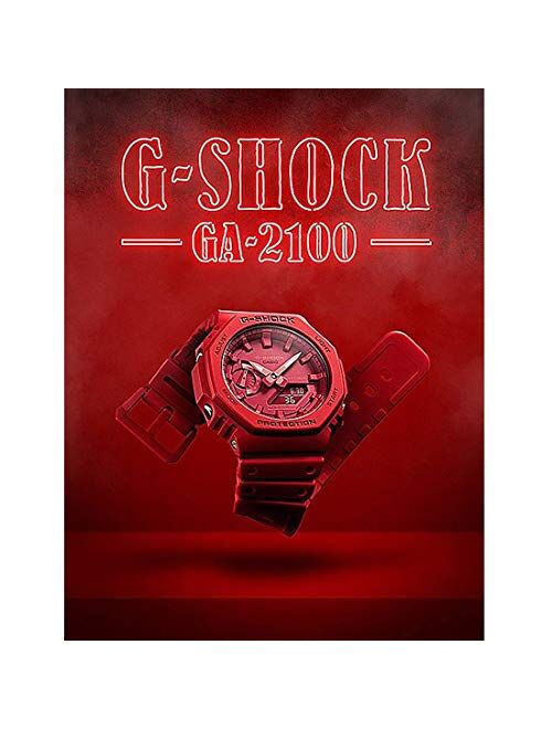 Casio G-Shock GA-2100-4A Red One Size