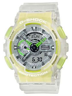 G-Shock GA110LS-7A Clear/Yellow One Size
