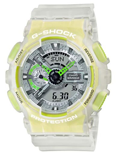 Casio G-Shock GA110LS-7A Clear/Yellow One Size