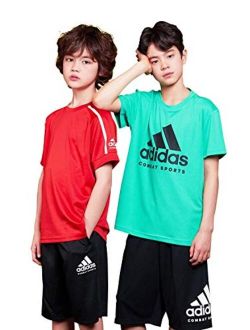 Combat Sports Kids Summer Activewear 2 Shirts and 2 Shorts 4pc Bundle - 2 Color Set
