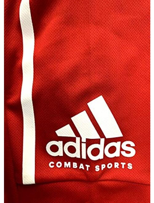 adidas Combat Sports Kids Summer Activewear 2 Shirts and 2 Shorts 4pc Bundle - 2 Color Set