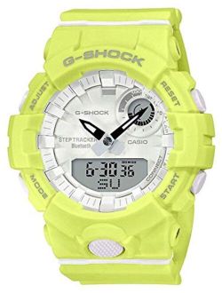 G-Shock G-Squad Lime Green Bluetooth Midsize Womens Watch GMAB800-9A