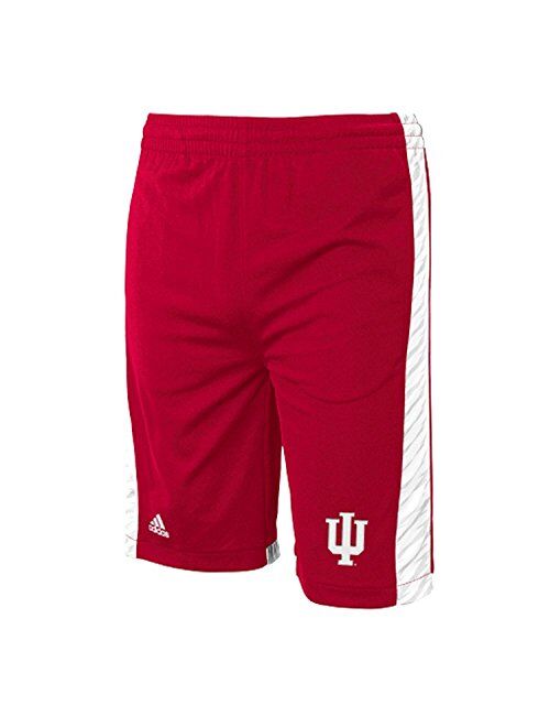 adidas Indiana Hoosiers NCAA Youth Red Camo Stripe Shorts