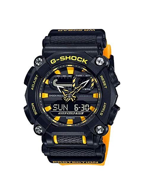 Casio G-Shock GA900A-1A9 Black/Yellow One Size