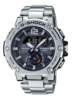 G-Shock GSTB300E-5A G-Steel Solar Powered Bluetooth Stainless Band Watch