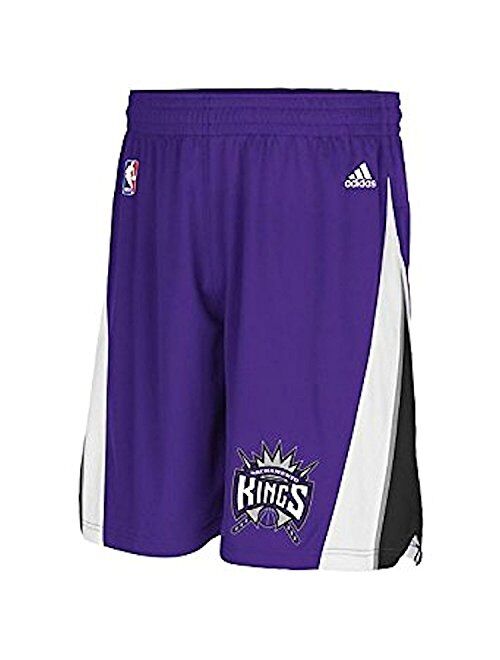 Adidas Sacramento Kings Youth Replica Road Purple Shorts