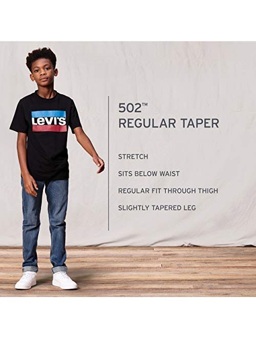 Levi's Boys' 502 Regular Taper Fit Jeans