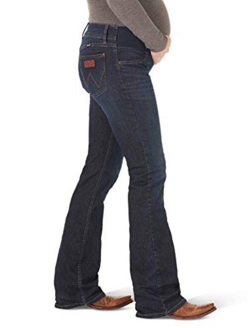 Wrangler Women's Retro Mae Maternity Boot Cut Jean