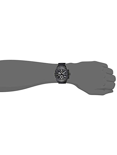 Fossil Men's CH2601 Decker Black Stainless Steel Chronograph Watch